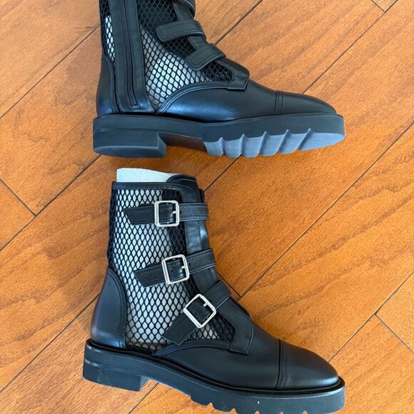 Stuart Weitzman Sydney Lift Black women's boots - Picture 11 of 13